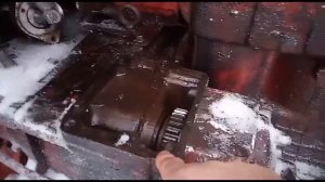 Замена пускача пд 10 на редукторный стартер на ЮМЗ.