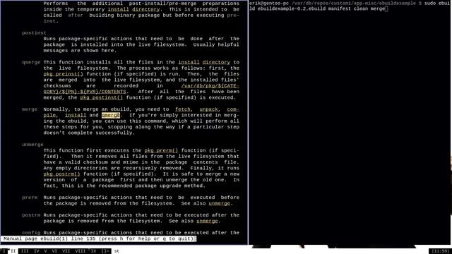 The ebuild Command & ebuild Functions - Gentoo Linux смотреть онлайн
