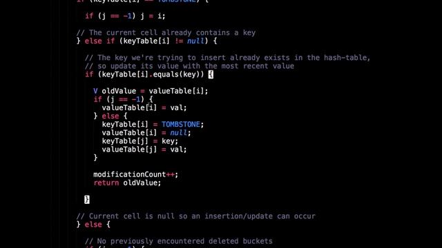 Hash table open addressing code смотреть онлайн