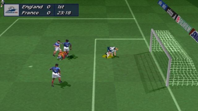 World Cup 98 [PS1 gameplay] смотреть онлайн