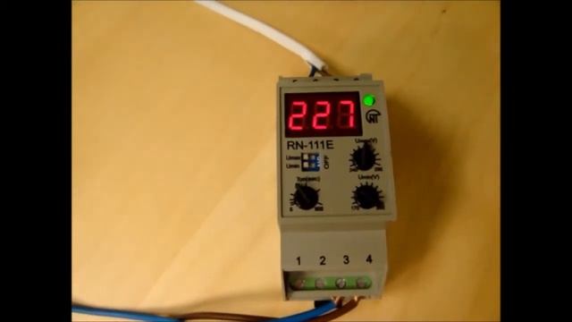 Novatek RN 111M Voltage relay смотреть онлайн