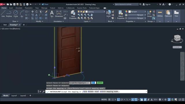 AutoCAD 2023 3D tutorial for beginners || AutoCAD House Design (3D) || AutoCAD 3D Door | Part-26 смотреть онлайн