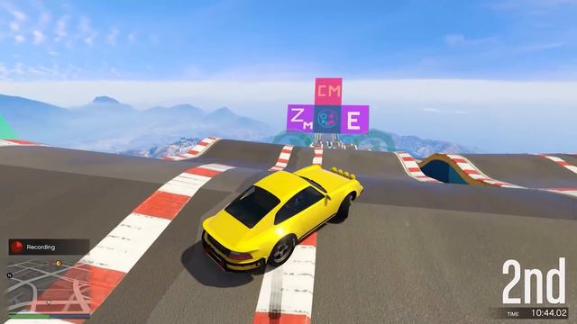 GTA 5 IMPOSSIBLE MEGA RAMP CHALLENGE WITH WEAPON CARS 1 смотреть онлайн