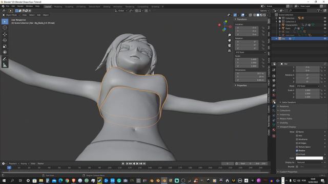 Blender Tutorial The Best Way To Apply Modifiers To Shape Keys смотреть онлайн