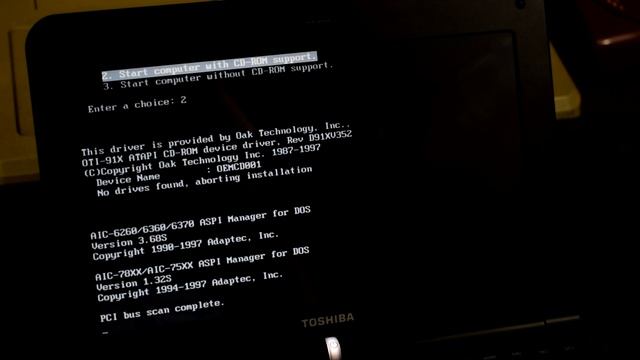 Installing DOS 7.1 on a Netbook смотреть онлайн