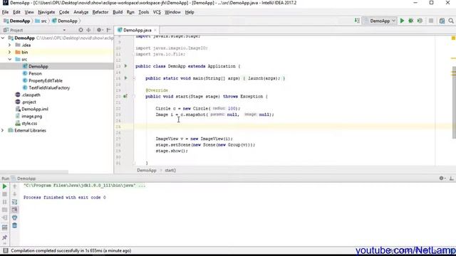 JavaFX BONUS - Node.snapshot, ImageIO, SwingFXUtils (Deutsch) смотреть онлайн
