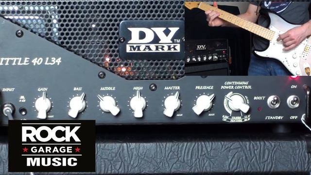 DV Mark Little 40 L34 Head & 2x12 Neodymium Speaker Cabinet смотреть онлайн