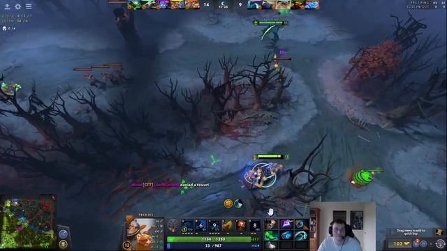 DOTA 2-- TECHIES AEGIS SNATCH-Is it enough to win the game?--Full Gameplay смотреть онлайн