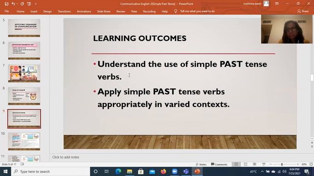 APPLYING GRAMMAR IN CONVERSATION-SESSION 2 (SIMPLE PAST TENSE) смотреть онлайн