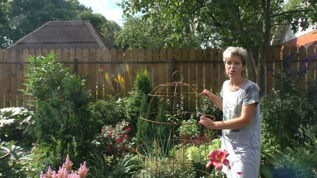 Клетки-опоры Пионов, Роз, Гортензий..акция на подставки для цветов смотреть онлайн