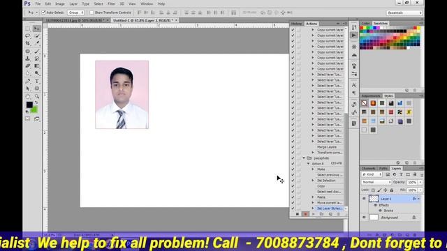 How to use Photoshop Action || Photoshop Action हिंदी | How to create function key in Photoshop смотреть онлайн