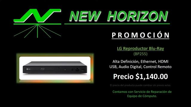 PromoNH197 LG Reproductor Blu Ray BP255 смотреть онлайн