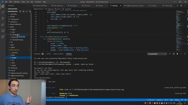 VSCode Tips for Python and Manim смотреть онлайн