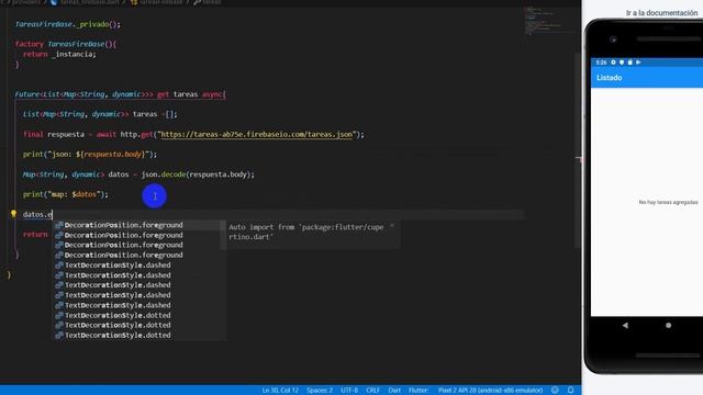 App Flutter - Listado Tareas(CRUD FireBase) смотреть онлайн