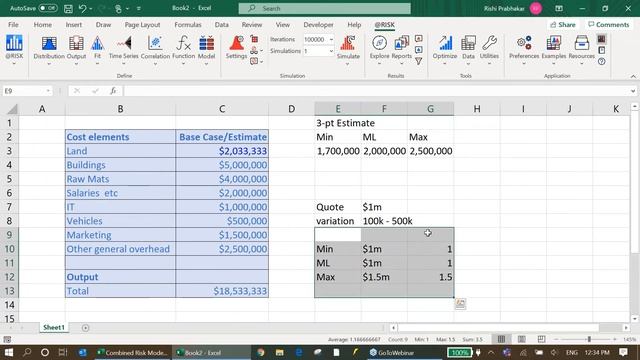 Monte Carlo Simulation with @RISK (and making sure the model is actually using your knowledge!) смотреть онлайн