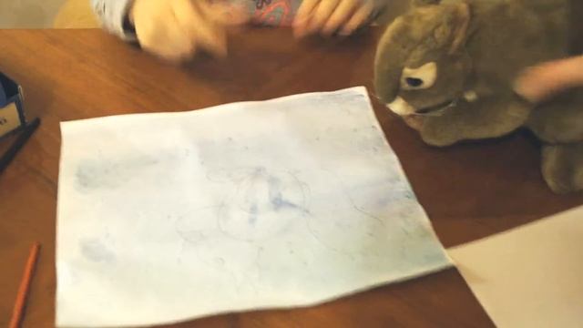 #Рисуем "тычком" белочку с орешком! #Draw a "poke" a squirrel with a nut смотреть онлайн