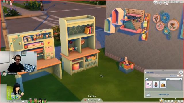 The Sims 4 Nifty Knitting Livestream смотреть онлайн