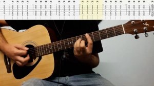 Alexander Rybak - Fairytale Acoustic Guitar Chords And Melody With Tabs