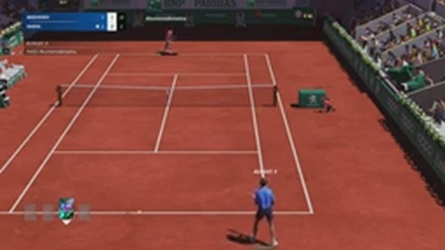 Tennis World Tour 2 - Medvedev vs Nadal *PS5* online ranked смотреть онлайн