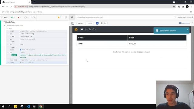Cypress - Testes Simples смотреть онлайн