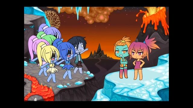 K-popgang VS Reggaetón Trolls Gacha Life
