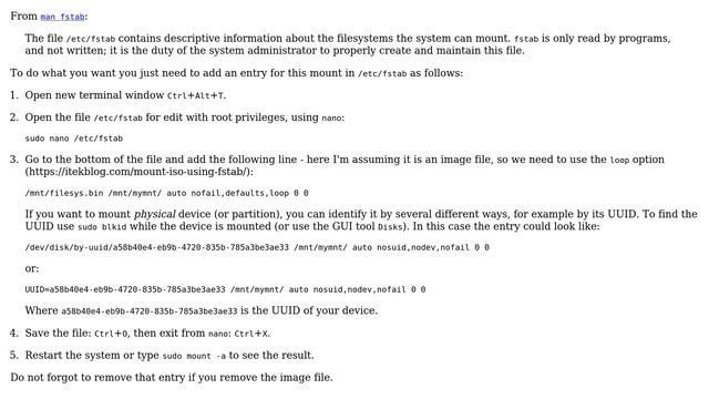 Ubuntu: How can I mount a partition on every reboot using Bash Script? (2 Solutions!!) смотреть онлайн