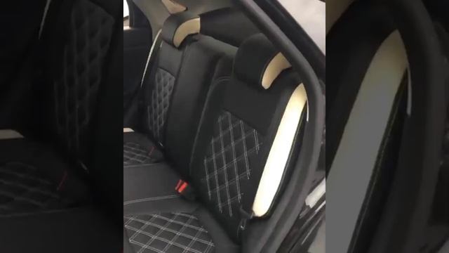 Каркасные авточехлы Лады Весты от компании Grand-Chehol. Чехлы уровня перетяжки. Обзор авточехлов смотреть онлайн