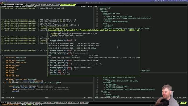 Stream archive: Axum and Docker (2023-05-18) смотреть онлайн