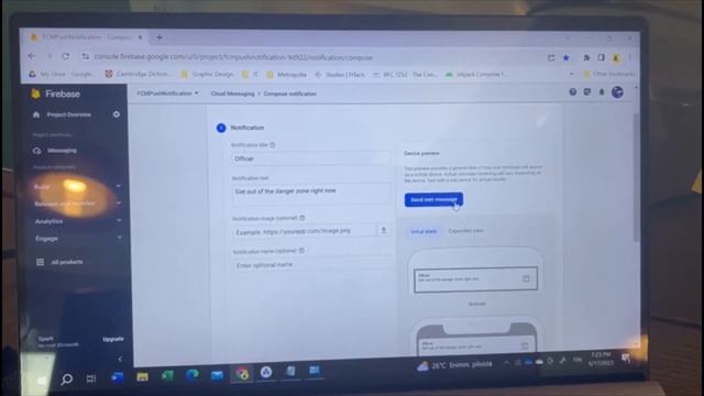 Firebase Messaging App смотреть онлайн