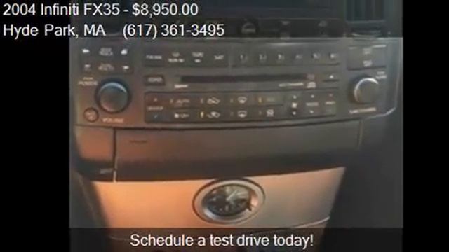 2004 Infiniti FX35 Base AWD 4dr SUV for sale in Hyde Park, M смотреть онлайн