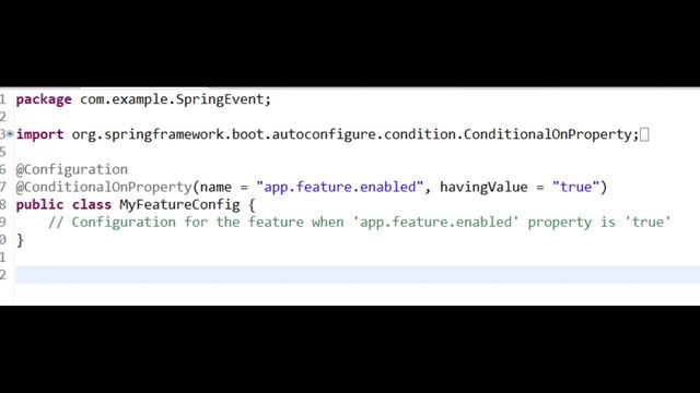 Use of ConditionalOnProperty Annotation in Spring Boot смотреть онлайн