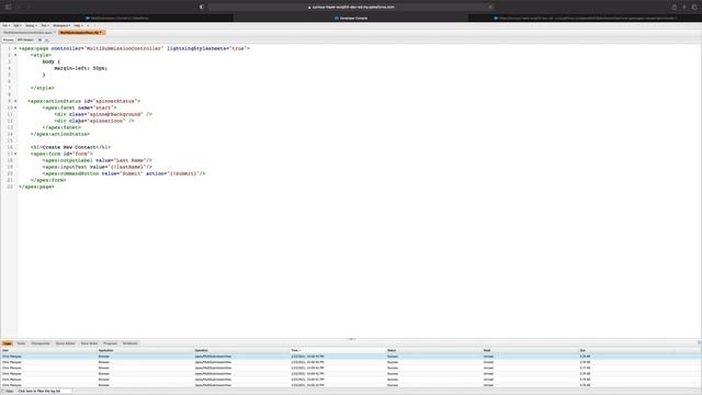 Salesforce Visualforce Tutorial: Prevent Double/Multiple Form Submissions смотреть онлайн