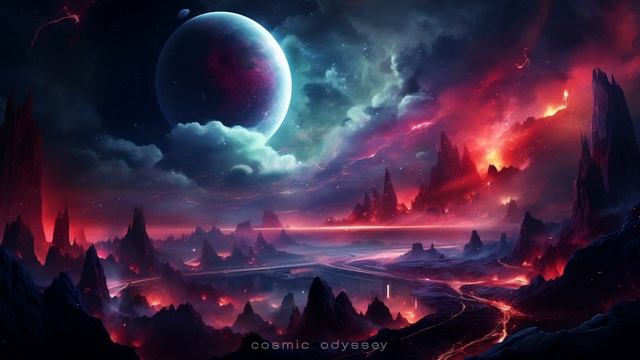 Mystical Galaxies - Sci Fi Ambient Music - Healing Energy Sleep Meditation For Deep Relaxation