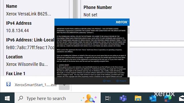Xerox® VersaLink® B415 Multifunction Printer Install Print Drivers for a Windows Network Printer смотреть онлайн
