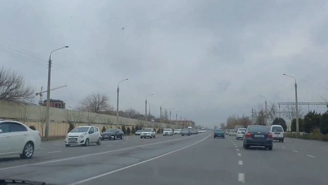 Uzbekistan Tashkent проедемся по Малой Кольцевой   Кушбеги    Старая Тезиковка