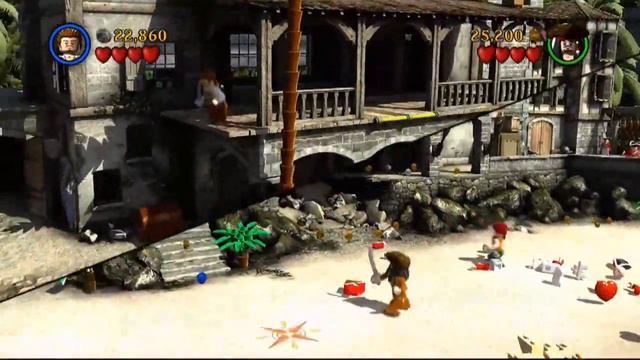 Lego Pirates of the Caribbean - Port Royale - 100% Walkthrough - (Xbox 360/PS3/Wii/PSP) смотреть онлайн