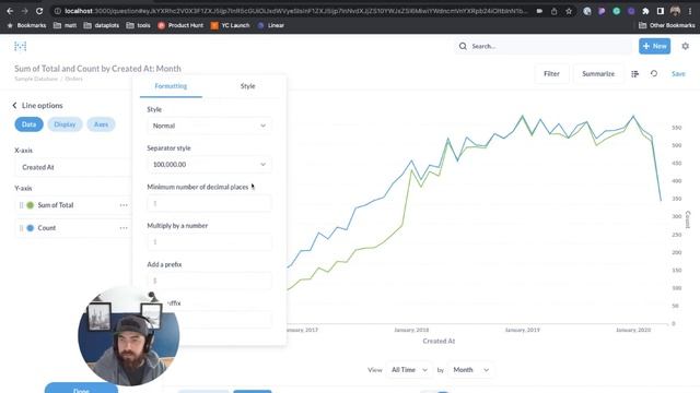 Metabase Combo Charts смотреть онлайн