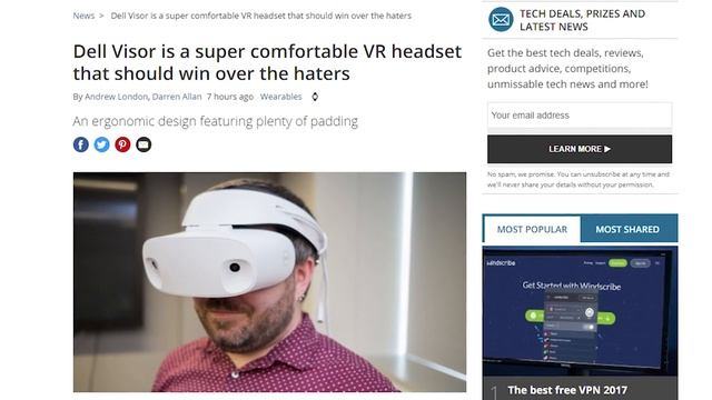 Google ARCore, Intel Xeon W Processor, The Dell Visor смотреть онлайн