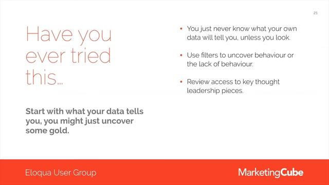 Market Segmentation, when one size does not fit all | Oracle Eloqua смотреть онлайн