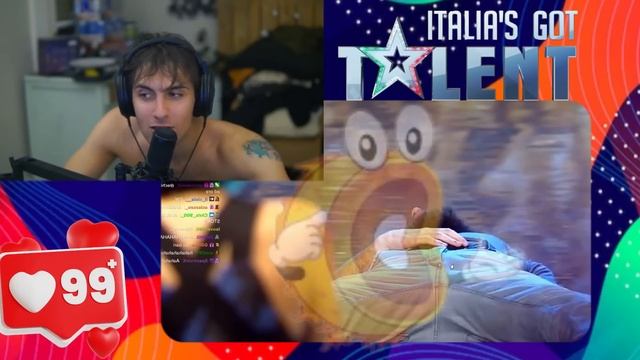 Blur reagisce alle migliori esibizioni di Italia's Got Talent - "Lucrezia, Cisky e Isam!" смотреть онлайн