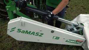How to set up SaMASZ Samba 240 disc mower?