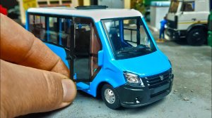 МАРШРУТКА ГАЗЕЛЬ НЕКСТ моделька от Автогранд. Про машинки.