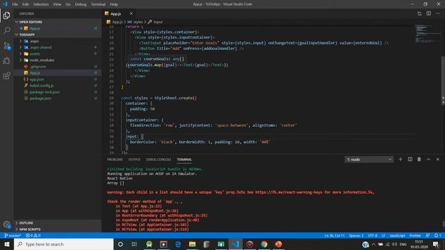 React Native Tutorial - 9: Outputting a List of Items смотреть онлайн