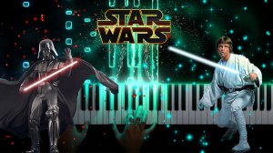 Star Wars - The Force Theme (версия на пианино)