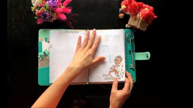 Полный видео обзор планера. Авторская работа Handmade. смотреть онлайн