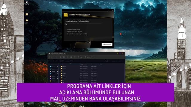 Autodesk inventor 2024 Kurulum İşlemleri / inventor 2024 installation смотреть онлайн