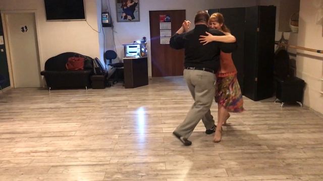 "Дом Танго" 25.09.2019г. - танец милонга: Анна Мирошниченко и Кирилл Красиков смотреть онлайн