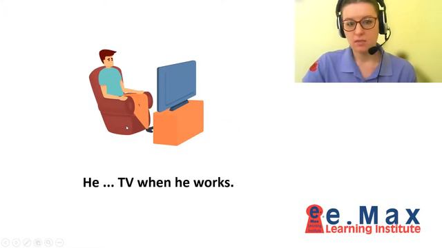 Present simple tense - El tiempo presente se usa para expresar actividades recurrentes. смотреть онлайн