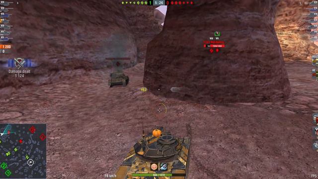 Wot blitz 2021 tractorex98 Gr44 T49 1st class 2958 damage смотреть онлайн