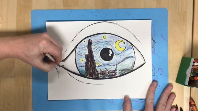 Magritte Inspired Art Lesson (Remote Learning Week 5 - 3rd Grade) смотреть онлайн